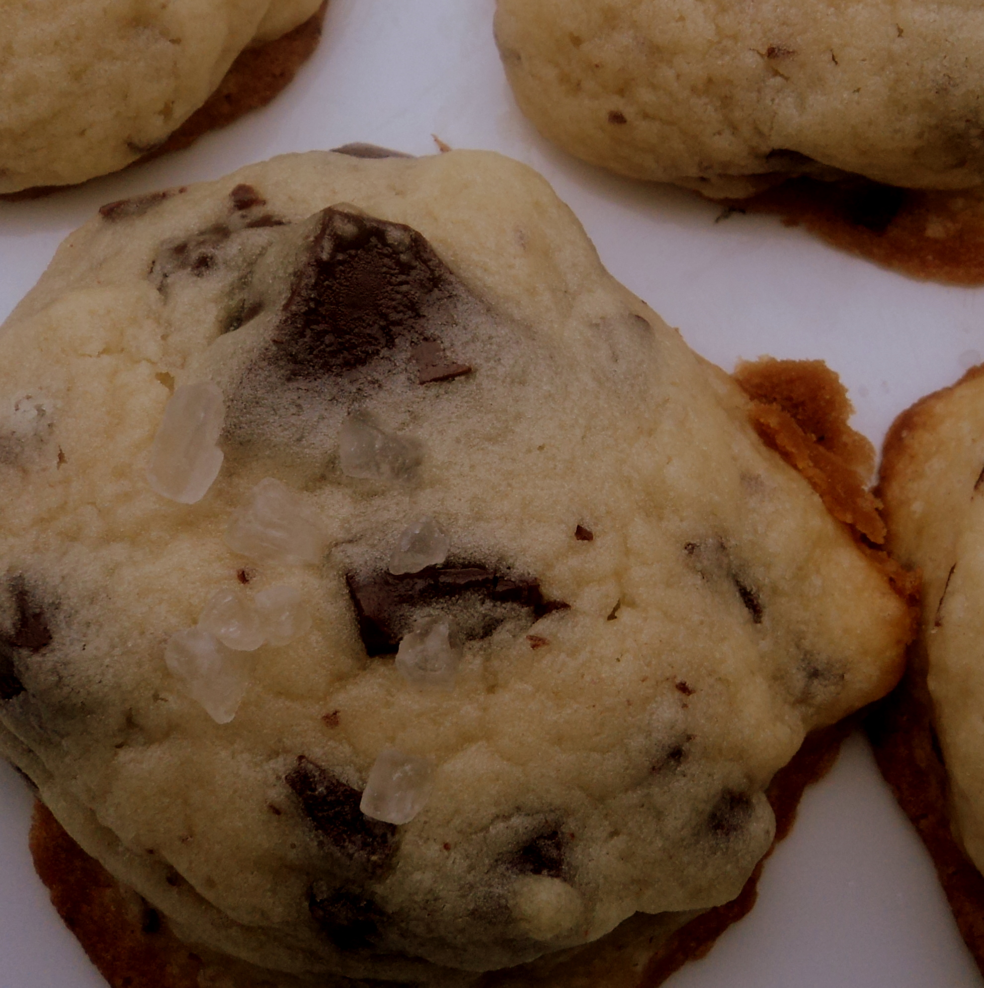 Salted Chocolate Chip Cookies